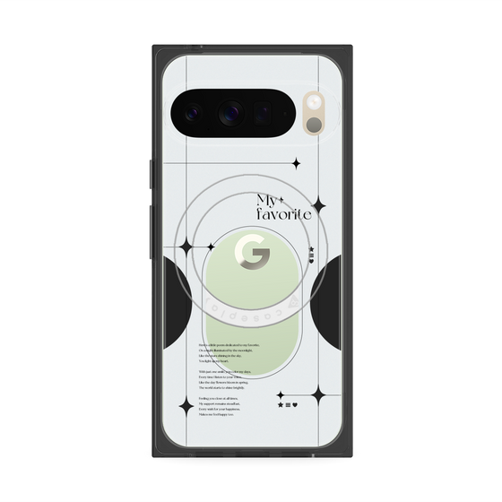 Premium Square Case with Pixelsnap［ Original - Instax Case - Black ］