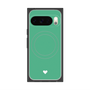 Premium Square Case with Pixelsnap［ Original - Favorite Color Heart - Green ］