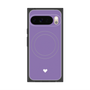 Premium Square Case with Pixelsnap［ Original - Favorite Color Heart - Purple ］