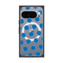 Premium Square Case with Pixelsnap［ Original - Favorite Color Polka Dots - Blue ］