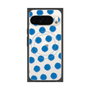 Premium Square Case with Pixelsnap［ Original - Favorite Color Polka Dots - Blue ］