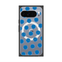 Premium Square Case with Pixelsnap［ Original - Favorite Color Polka Dots - Blue ］