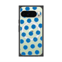 Premium Square Case with Pixelsnap［ Original - Favorite Color Polka Dots - Blue ］