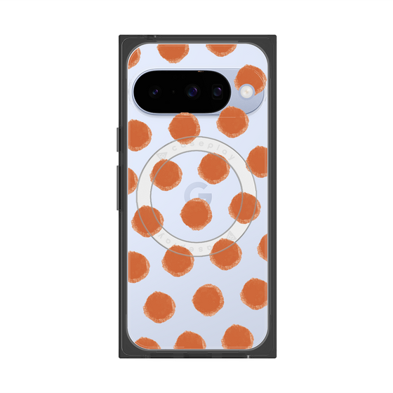 Premium Square Case with Pixelsnap［ Original - Favorite Color Polka Dots - Red ］
