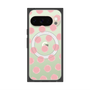 Premium Square Case with Pixelsnap［ Original - Favorite Color Polka Dots - Pink ］