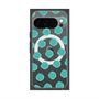 Premium Square Case with Pixelsnap［ Original - Favorite Color Polka Dots - Green ］