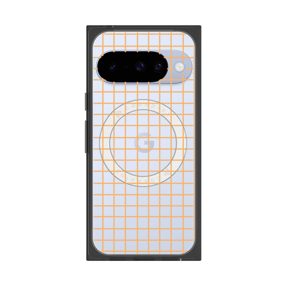 Premium Square Case with Pixelsnap［ Original - Favorite Color Check - Yellow ］