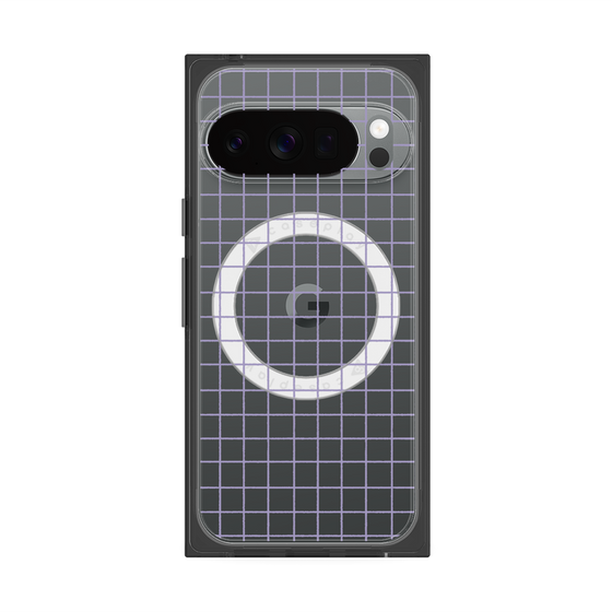 Premium Square Case with Pixelsnap［ Original - Favorite Color Check - Purple ］