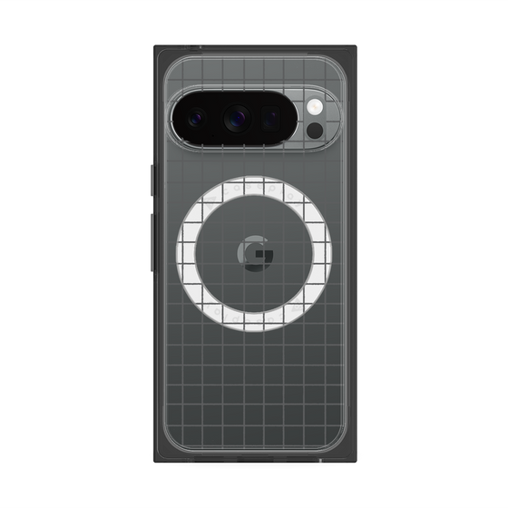 Premium Square Case with Pixelsnap［ Original - Favorite Color Check - Black ］
