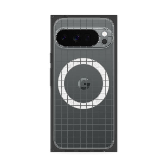 Premium Square Case with Pixelsnap［ Original - Favorite Color Check - Black ］