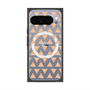 Premium Square Case with Pixelsnap［ Original - Favorite Color Triangle - Orange ］