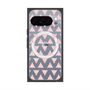 Premium Square Case with Pixelsnap［ Original - Favorite Color Triangle - Pink ］