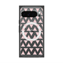 Premium Square Case with Pixelsnap［ Original - Favorite Color Triangle - Pink ］