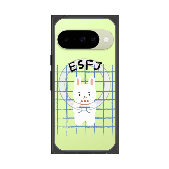 Premium Square Case with Pixelsnap［ Original - ESFJ Consul - Character ］
