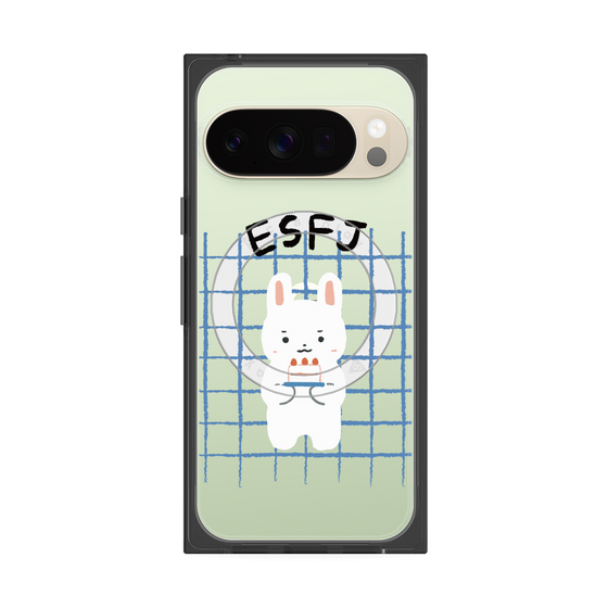 Premium Square Case with Pixelsnap［ Original - ESFJ Consul - Character ］