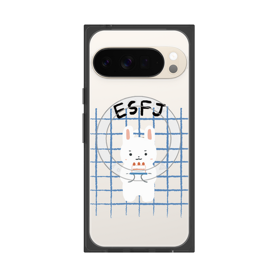 Premium Square Case with Pixelsnap［ Original - ESFJ Consul - Character ］