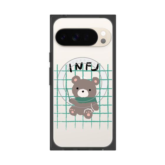 Premium Square Case with Pixelsnap［ Original - INFJ Advocate - Character ］