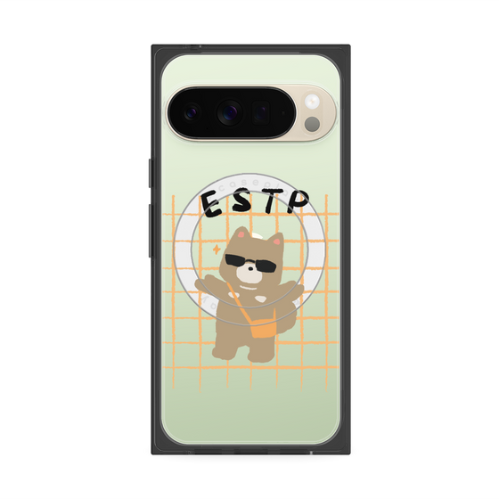 Premium Square Case with Pixelsnap［ Original - ESTP Entrepreneur - Character ］