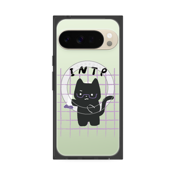 Premium Square Case with Pixelsnap［ Original - INTP Logician - Character ］