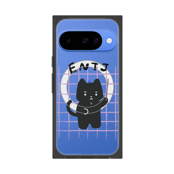 Premium Square Case with Pixelsnap［ Original - ENTJ Commander - Character ］