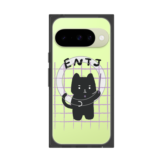 Premium Square Case with Pixelsnap［ Original - ENTJ Commander - Character ］