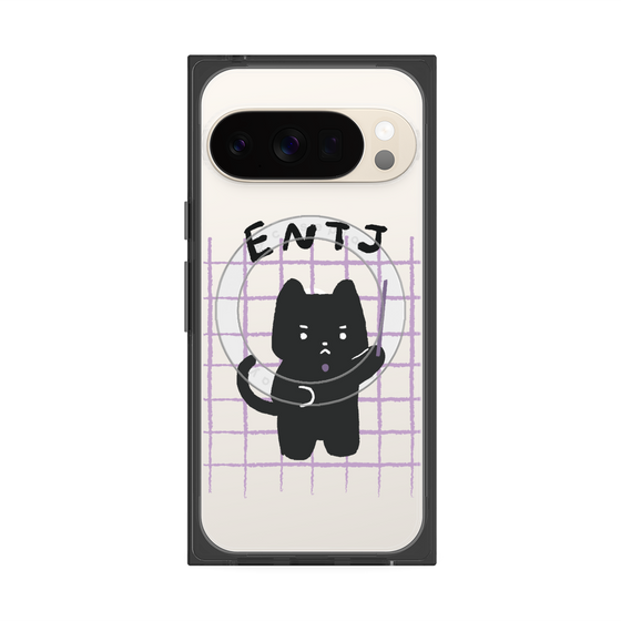 Premium Square Case with Pixelsnap［ Original - ENTJ Commander - Character ］