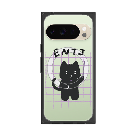 Premium Square Case with Pixelsnap［ Original - ENTJ Commander - Character ］