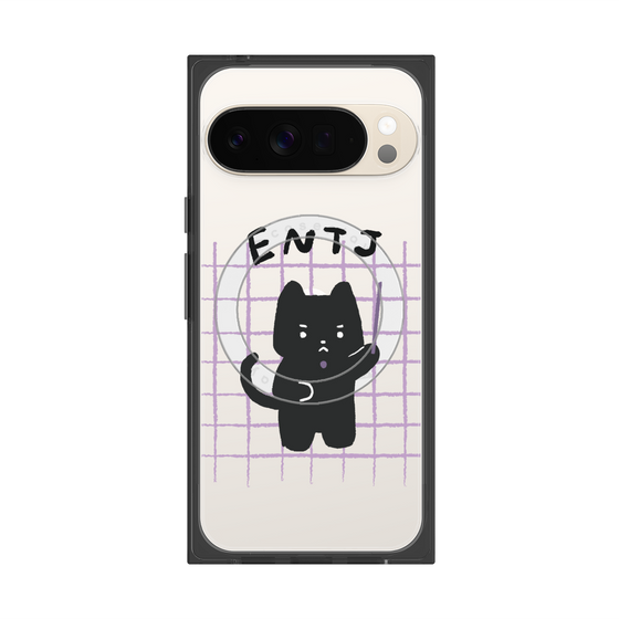 Premium Square Case with Pixelsnap［ Original - ENTJ Commander - Character ］