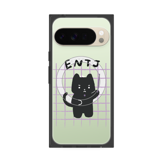 Premium Square Case with Pixelsnap［ Original - ENTJ Commander - Character ］