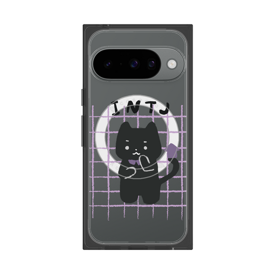 Premium Square Case with Pixelsnap［ Original - INTJ Architect - Character ］