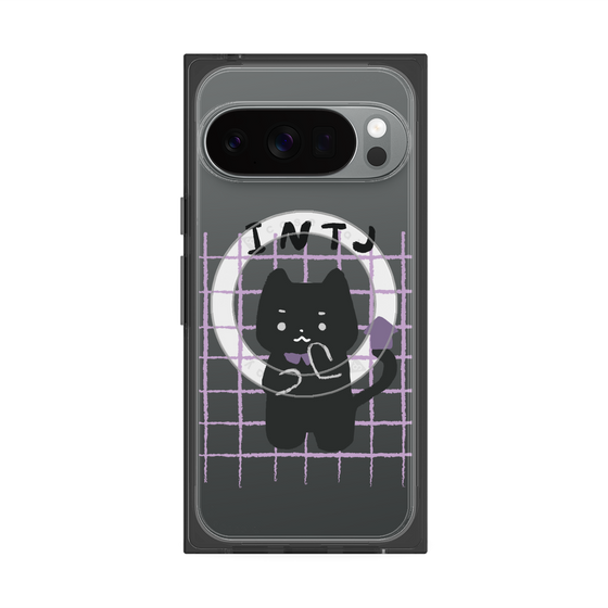 Premium Square Case with Pixelsnap［ Original - INTJ Architect - Character ］