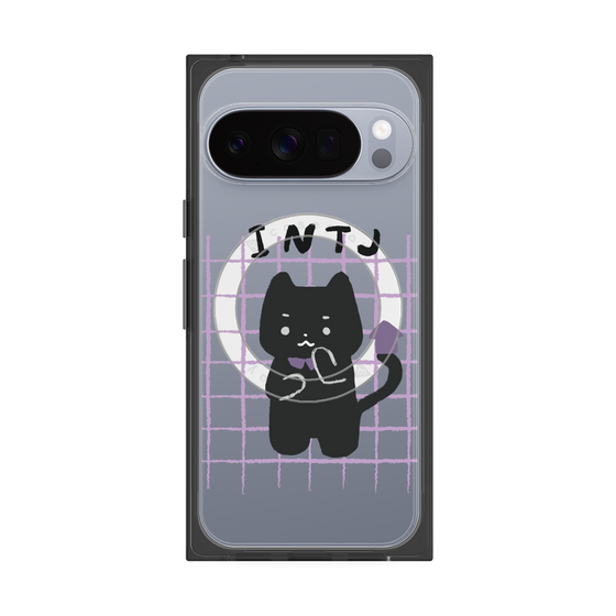 Premium Square Case with Pixelsnap［ Original - INTJ Architect - Character ］