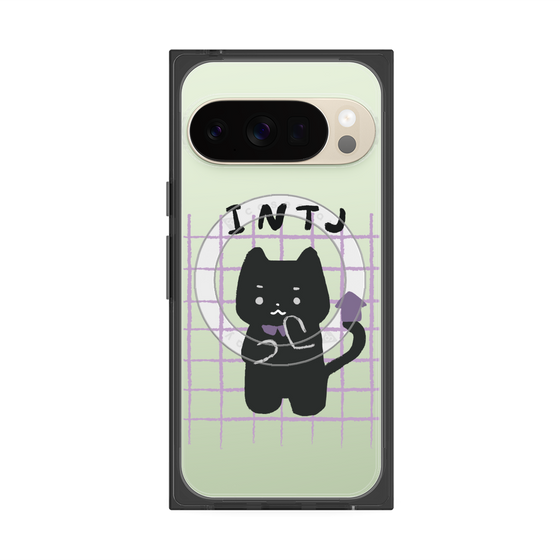 Premium Square Case with Pixelsnap［ Original - INTJ Architect - Character ］
