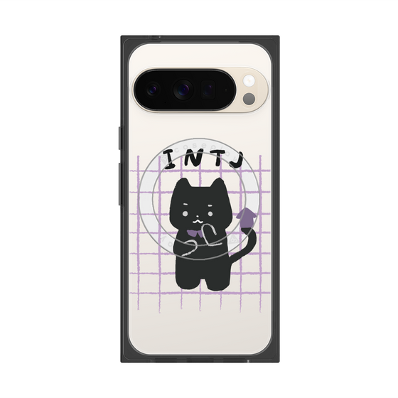 Premium Square Case with Pixelsnap［ Original - INTJ Architect - Character ］