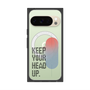 Premium Square Case with Pixelsnap［ Original - Dot Overlay - KEEP YOUR HEAD UP/A ］