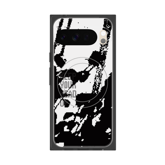 Premium Square Case with Pixelsnap［ Original - Dot Overlay - KEEP YOUR HEAD UP/C ］