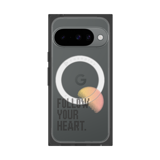 Premium Square Case with Pixelsnap［ Original - Dot Overlay - FOLLOW YOUR HEART/A ］