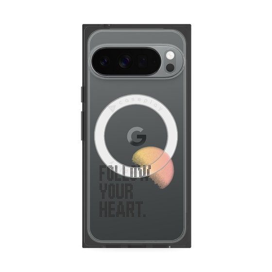 Premium Square Case with Pixelsnap［ Original - Dot Overlay - FOLLOW YOUR HEART/A ］
