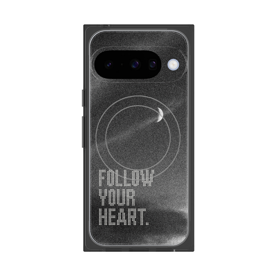 Premium Square Case with Pixelsnap［ Original - Dot Overlay - FOLLOW YOUR HEART/B ］