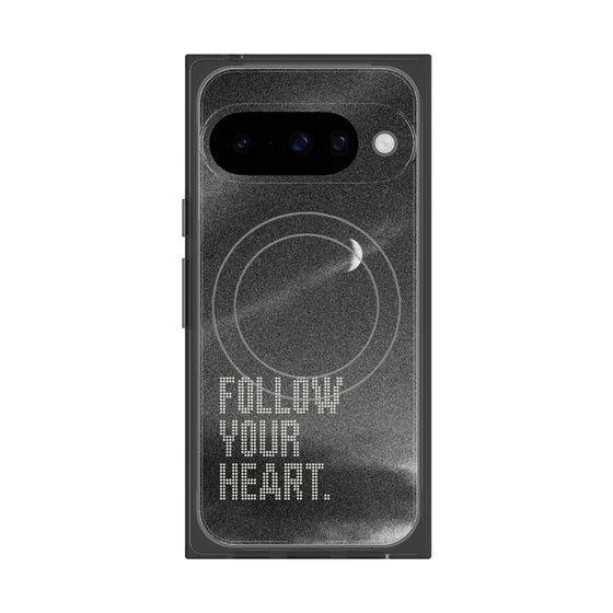 Premium Square Case with Pixelsnap［ Original - Dot Overlay - FOLLOW YOUR HEART/B ］