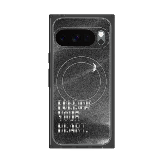 Premium Square Case with Pixelsnap［ Original - Dot Overlay - FOLLOW YOUR HEART/B ］