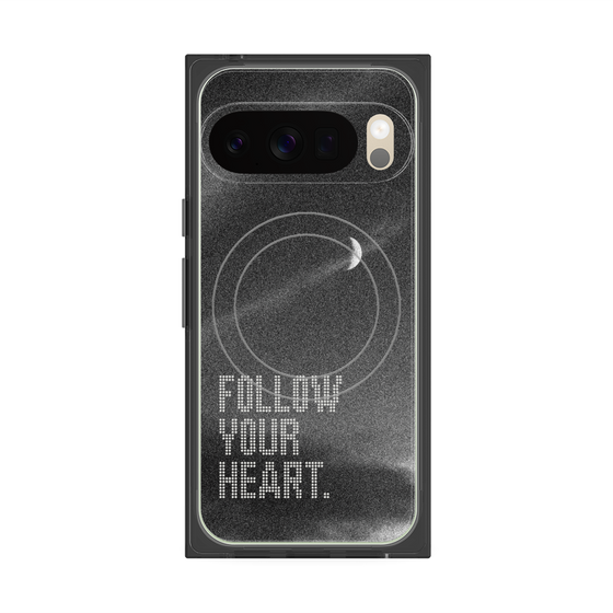 Premium Square Case with Pixelsnap［ Original - Dot Overlay - FOLLOW YOUR HEART/B ］