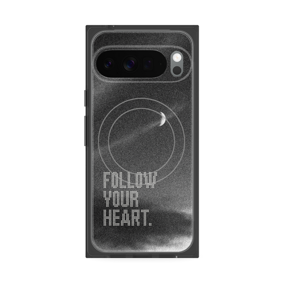 Premium Square Case with Pixelsnap［ Original - Dot Overlay - FOLLOW YOUR HEART/B ］