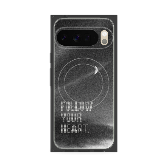 Premium Square Case with Pixelsnap［ Original - Dot Overlay - FOLLOW YOUR HEART/B ］