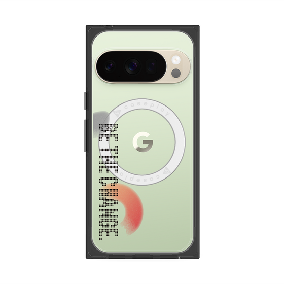 Premium Square Case with Pixelsnap［ Original - Dot Overlay - BE THE CHANGE/A ］