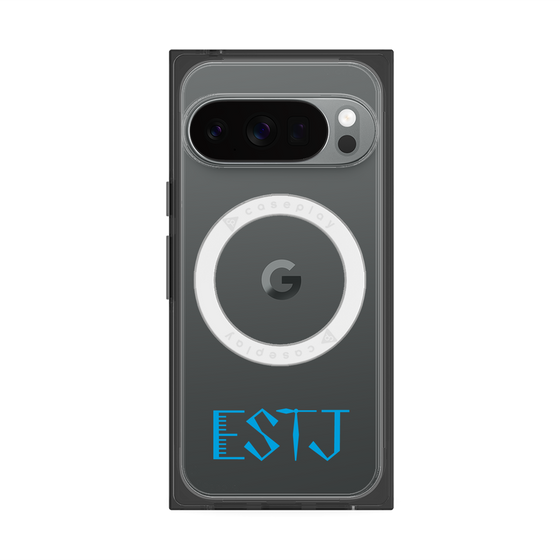 Premium Square Case with Pixelsnap［ Original - ESTJ Executive - Alphabet ］