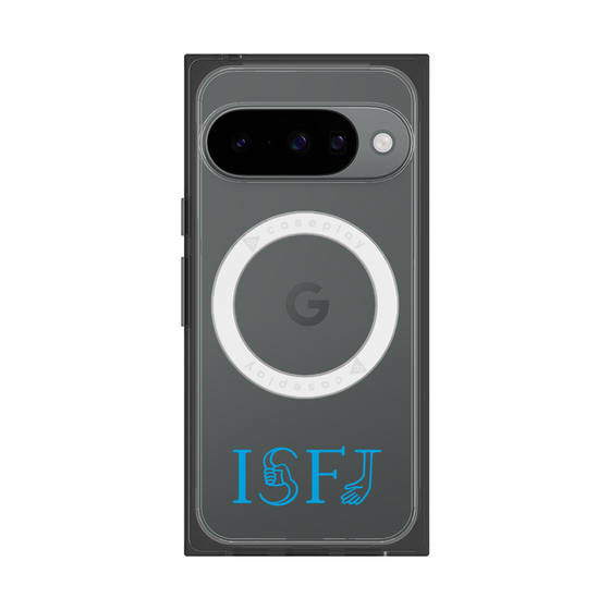 Premium Square Case with Pixelsnap［ Original - ISFJ Defender - Alphabet ］