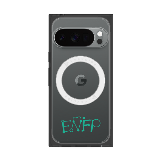 Premium Square Case with Pixelsnap［ Original - ENFP Campaigner - Alphabet ］