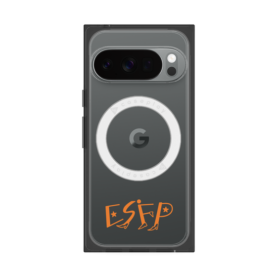 Premium Square Case with Pixelsnap［ Original - ESFP Entertainer - Alphabet ］