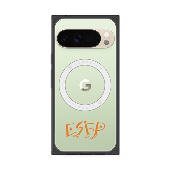 Premium Square Case with Pixelsnap［ Original - ESFP Entertainer - Alphabet ］